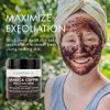 Cellulite Massage Oil, Coffee Scrub, Massager & Glove - Arabica Coffee Body & Face Scrub Exfoliating Glove & Mitt (8.8 oz)