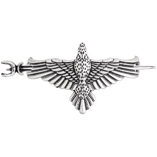 HAQUIL Viking Raven Hairpin Witch Hair Sticks Slide Renaissance Festival French Hair Forks Acceossories for Women