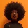 MIMAN Short Afro Wigs for Black Women Human Hair Wig Natural Black Kinky Curly Wigs Hair Replacement Wigs 60s 70s Disco Queens Halloween Costume Cosplay Wig