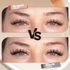 Brown Lash Clusters Wispy Eyelash Extensions Dark Brown Lash Extensions 10-16MM DIY at Home CC Curl Eyelash Clusters Natural Spiky Lash Individuals 120 Pcs Cluster Lash Pack by Mavphnee