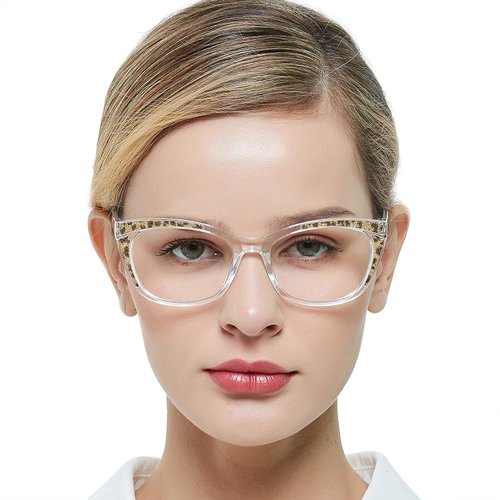 OCCI CHIARI Reading Glasses 1.50 Womens Trendy Cateye Readers 1.0 1.25 1.5 1.75 2.0 2.25 2.5 2.75 3.0 3.5 4.0 5.0 6.0 (Transparent, 1.5)