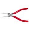 VAMPLIERS 7.5" Screw Extractor Long Nose Pliers with Wire Cutter. High Carbon Steel Needle Nose Pliers. Made in Japan. Stripped Screw Removal Tool for Removing Damaged Fasteners in Confined Spaces.
