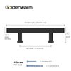 goldenwarm 10 Pack Matte Black Cabinet Pulls 3 Inch Matte Black Cabinet Handles Matte Black Drawer Pulls Black Handles for Cabinets Solid Aluminum Alloy Black Kitchen Hardware for Cabinets