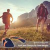 Arch Support Insoles, RooRuns 3/4 Plantar Fasciitis Insoles High Arch Support Insoles with Metatarsal Pads, Orthotic Inserts for Flat Feet, Heel Pain Relief, S