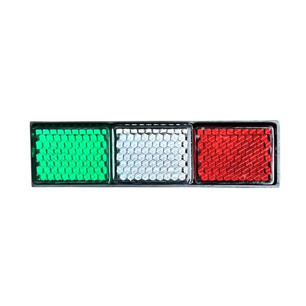 Italian Flag Reflector – Italy Collection of Italia Pride Products at PSILoveItaly