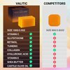 VALITIC Kojic Acid Soap for Hyperpigmentation - with Glutathione, Collagen & Vitamin C - Natural Soap Bars with Turmeric - Original Japanese Complex for Dark Spot Correction - 2 Pack
