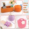 400g T-Shirt Yarn Elastic Fabric Crochet Cloth Yarn for DIY Knitting, 130 Yards Spaghetti Yarn Thick Knitting Yarn for Hand DIY Bag Basket Cushion Crocheting Projects,Home Decor（Orange）