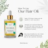 Katelia Beauty 4-in-1 Hair Oil (Scalp, Hair, Brow, & Beard) a Multi-Purpose, All-in-One Hair Growth Treatment for Longer, Stronger, & Healthier Hair, Anti-Hair Loss, Promotes Hair Growth, 30 ml