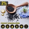 Black Seed Oil - 100% Virgin Cold Pressed Premium Black Seed Oil, Omega 3 6 9 Antioxidant, Immune Boost, Joints, Skin & Hair, Glass Bottle 2.02 fl oz