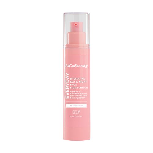 MCoBeauty Hydrating Day And Night Face Moisturizer - Skin Feels Plumper, Firmer And Brighter - Rich In Hyaluronic Acid, Vitamin C And Hibiscus Extract To Soothe, Nourish, And Hydrate - 1.77 Oz
