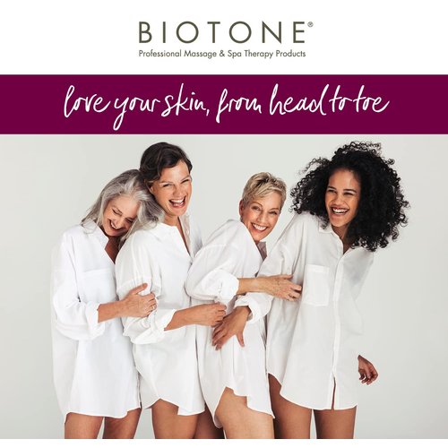 BIOTONE Maximum Moisture Body Lotion with Shea Butter, Sesame, and Avocado Oils, Inspired by Nature, Infused with Botanicals and Deep Moisturizing Ingredients, 8 oz.