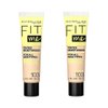 Maybelline New York Pack of 2 Fit Me Tinted Moisturizer, 103