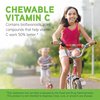 DAVINCI Labs Chewable Vitamin C - Kids Vitamin C Supplement to Support The Immune System, Healthy Skin and Overall Wellness - with Pectin, Rose HIPS and More - Cherry Flavor - 90 Chewable Tablets