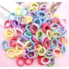 Generic Multicolor Small Hair Ties for Thick and Curly Hair Ponytail Holders Hair Elastic Band for Women, 1 Count (Pack of 1)