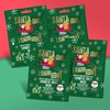 MAD Beauty Warner Elf Santa Cosmetic Sheet Mask x 4
