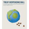 Planet Dog Orbee-Tuff Planet Ball Blue/Green Treat-Dispensing Dog Toy, Medium