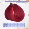 Smavida Tape in Hair Extensions #99J Red Wine Human Hair 20pcs/30grams Seamless Skin Weft Silk Straight Remy Hair Glue in Real Extensions