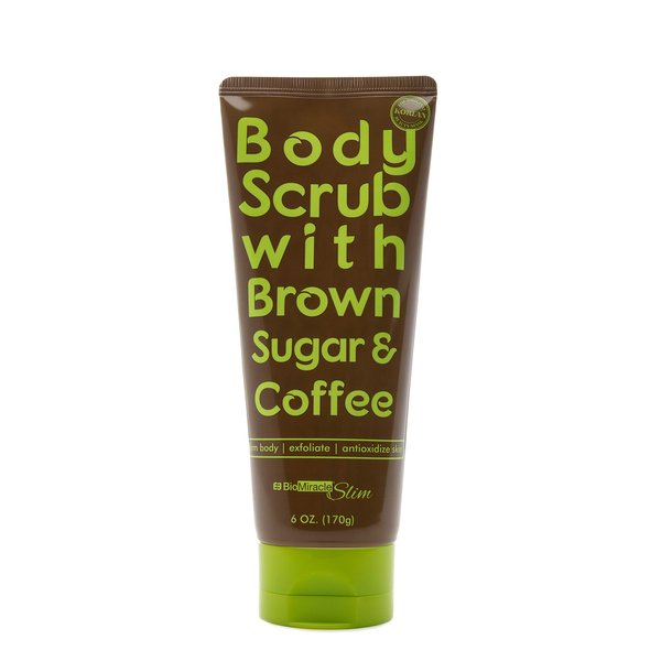 Biomiracle Body Slim Coffee and Brown Sugar Body Scrub, Stimulate Skin & Reduce Cellulite, Exfoliating Body Scrub, Coffee Scrub For Cellulite