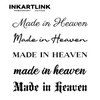 INKARTLINK Tattoo Tech, 3 Sheets Small Semi Permanent Tattoo, Adult Art Design Temporary Tattoos, Lasts 1-2 Weeks, Waterproof, Realistic Look, No Adhesive, No Reflection (Made in heaven)