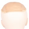 Askuang Toupee Cap Mono Top Lace Bases with Thin Skin Breathable Wig Cap for Making Wigs Skin Color DIY Base Foundation for Hair Topper Crown Extension 8.2 Inch