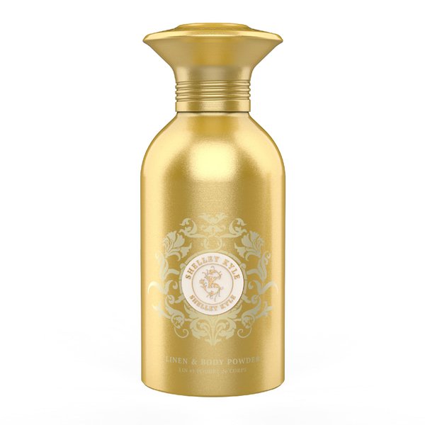 Talc-Free Body Powder for Women for Daily Use and After Bath with Sleep-Enhancing Mica Mineral and Fragrant Dusting Powder - Shelley Kyle Signature 365 g (Puff not included)