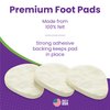 MARS WELLNESS Metatarsal Felt Foot Pad 1/8" Thick - 6 Pairs (12 Pieces)