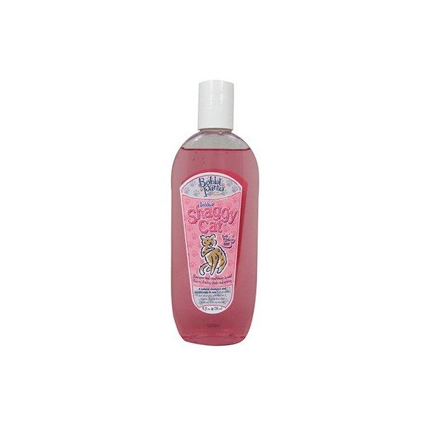 Bobbi Panter Pet Products Shaggy Cat Signature Shampoo & Conditioner, 8-oz Bottle, Multicolor