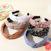 AUDTOPE 6Pcs Headbands for Women Knotted Headband for Women Non Slip Womens Headbands Fashion Cute Hair Bands for Women's Hair Wide Headbands Non Slip Hair Accessories for Women