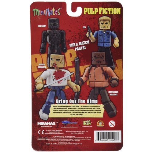 Diamond Select Toys Pulp Fiction: 20th Anniversary Bring Out The Gimp Minimates Action Figure Box Set