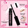 DIY Lash Extension Kit for Travel Lash Clusters Kit with 48 Pcs Lash Clusters Lash Bond and Seal Lash Remover Eyelash Applicator DIY Lash Travel Kit Convenient for Use Anywhere(Flutter Kit)