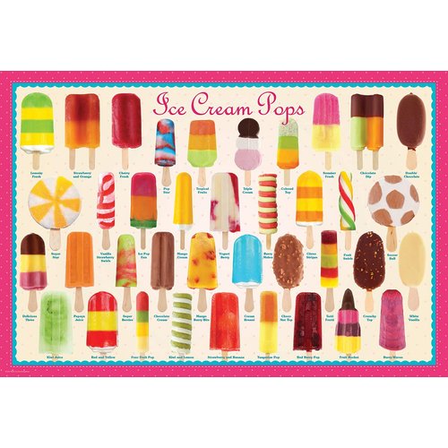 Eurographics Ice Cream Pops 100-Piece Puzzle