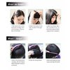 LEEONS Clip on Bangs Black Fringe Hair Extensions 6" Short Straight Clips in Hair Bang False Flat Hairpiece Two Side(1B#)