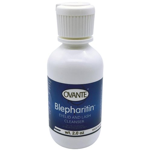 Blepharitin Anti Blepharitis Face Wash for Treatment Care of Eyelids, Eyelashes, Styes, Relief Dry Eyes Red Eyelids, Meibomian Gland Disfunction, Demodex, Ocular Rosacea 2.0 oz