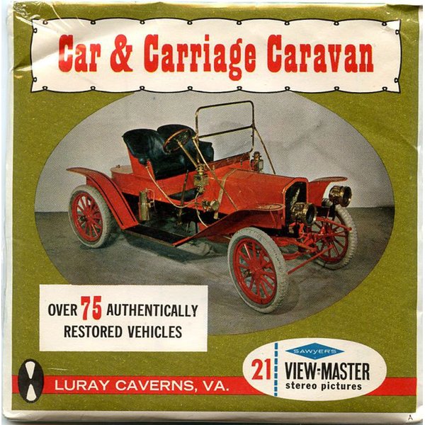 Classic ViewMaster - Car & Carriage Caravan- ViewMaster Reels 3D - Unsold store stock - never opened