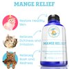 HealthyAnimals4Ever Mange Relief for Cats - Treatment for Itchiness, Scabs, & Hair Loss Caused by Mites - All-Natural, Homeopathic, Non-GMO, Organic - Gluten, Preservative & Chemical Free - 300 ct