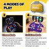 Sienbor Fast Push Game 4 Modes Screen Handheld Dance Game Machine,Brain & Memory & Reaction & Speed Training Games Toy,Birthday Gifts for Boys Girls，Fidget Games Toys for Boys Girls (White)