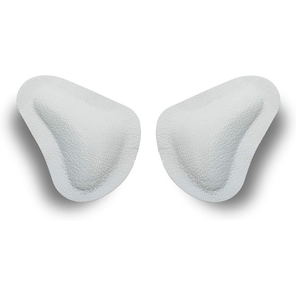Pedag T-Form | German Made | Metatarsal Foot Pads for Pain Relief | Anatomically Correct | Vegetable Tan Leather | Self Adhesive | White | Size Med, Fits US W 8-10 / US M 7 | 1 Pair