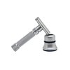 Pearl Flexi Adjustable Safety Razor Version V12 - Reusable Metal Razor made of 100% Brass | Adjustable from 1 to 6 Eco Friendly Double Edge Razor for Men | Men's Shaving Razor for Gift Option