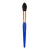 Bdellium Tools Professional Makeup Brush - Golden Triangle 944 Tapered Contour - With All Vegan and Soft Synthetic Fibers, For Adding Dimension (Blue, 1pc)