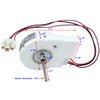 DC12V 4W Refrigerator Evaporator Fan Motor Replacement Parts for Vissani Fridge/Frigidaire/Magic Chef Refrigerator, Freezing Fan Motor Replaces for Midea Freezer BCD-330WTV 50240401000Q ZWF-02-4
