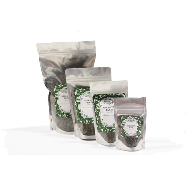 Nelson's Tea - Moroccan Mint - Green Loose Leaf Tea - Gunpowder green tea and peppermint leaves - 2 oz.