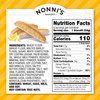Nonni's Limone Biscotti Italian Cookies - Lemon Cookies - Biscotti Individually Wrapped Cookies - Lemon Italian Biscotti Cookies w/White Icing - All Natural Ingredients - Kosher - 6.88 oz