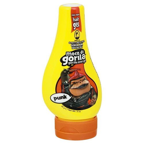 Moco De Gorila Gorilla Snot Hair Gel, Mini Punk Travel Size - (3 oz.- Pack of 4, Punk)