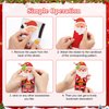 YSURE 24 PCS Christmas Crafts for Kids Ages 4-8 with Bookmark Christmas Stickers Making Foam with Snowman Kit Penguin DIY Christmas Ornaments Kits for Decorations Winter Tree Favors Patry Supplies