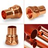 Supply Giant DDGA0100 Female Adapter Fitting with C X F Connections, 1, Copper