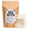 Naturally Refined Shea Butter for Hair and Dry Skin | Unscented, 100% Pure | Skin Moisturizer for Face and Body | for DIY Whipped Lotion, Body Butter, Soap Making and Lip Balm | 8 oz Bar