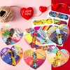 ceiba tree Valentines Day Cards with Finger Skateboards for Kids Classroom Exchange Gift Party Favors