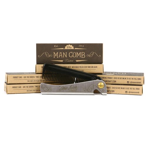 DON JUAN Limited Edition Fine Tooth Folding Pocket Comb