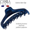 Camila Paris CP3223 French Hair Clip for Women, Small Narrow, Open, Girls Hair Claw Clips Jaw Fashion Durable and Styling Hair Accessories for Women, Strong Hold No Slip Grip, Made in France