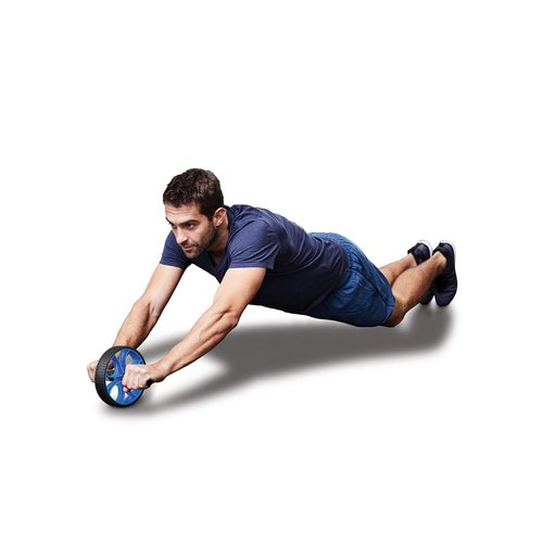 RBX Ab Roller Wheel for Core Strengthening (Blue)
